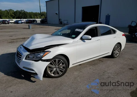2017 Genesis G80 Base из США, поврежденный, VIN KMHGN4JE9HU171783
